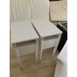 cajones de noche blancos de ikea